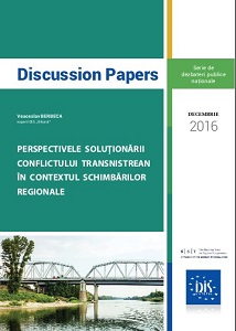 Perspectives for resolving the Transnistrian conflict in the context of Regional Change